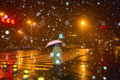 初雪一夜白江淮 今日将是入冬以来最冷一天(图)