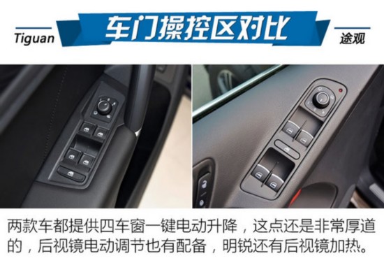 现在与未来的穿越 大众Tiguan/途观对比