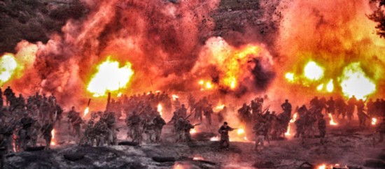 八一厂故事片《血战湘江》首映 讲述悲壮长征