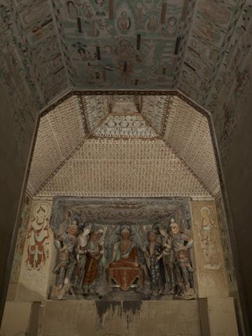 去了敦煌也未必能见到 莫高窟8个复原石窟运抵