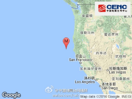 美国加利福尼亚州附近海域发生6.7级地震--人民网海南频道--人民网