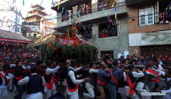 NEPAL-KIRTIPUR-INDRAYANI FESTIVAL