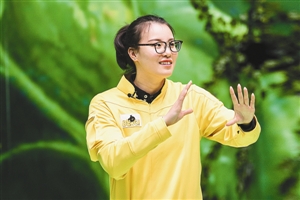 傅园慧参与少儿节目: 从小有冒险梦想 要传递体