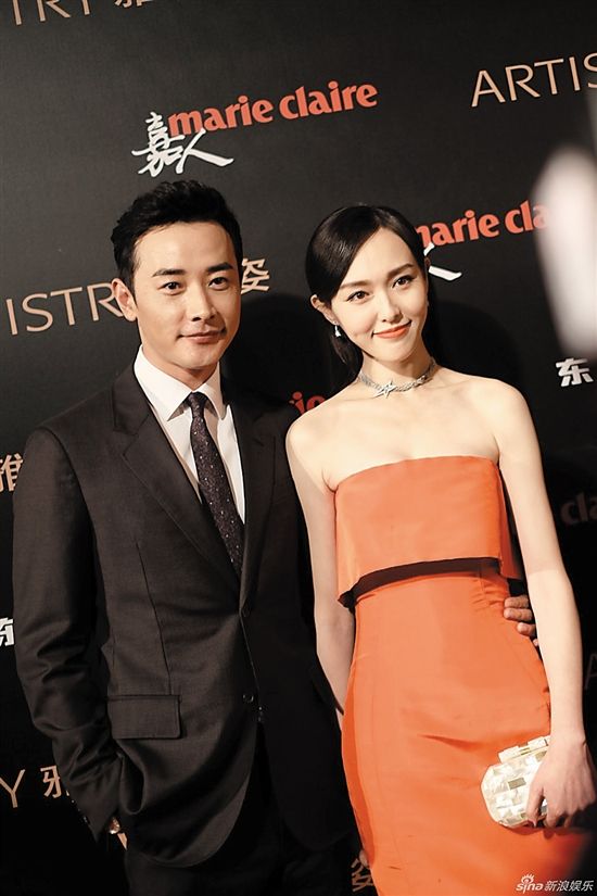 罗晋和唐嫣在公布恋情后首次合体亮相