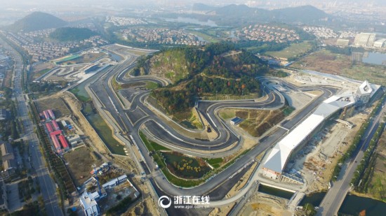 绍兴柯桥建起世界级赛车场