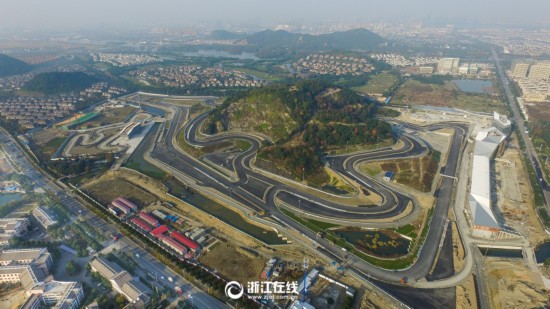 绍兴柯桥建起世界级赛车场
