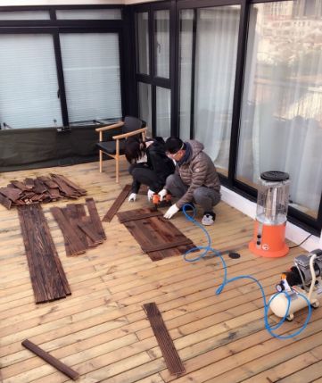 郑爽 消失 一个月后露面了! 陪爸爸做木工超悠