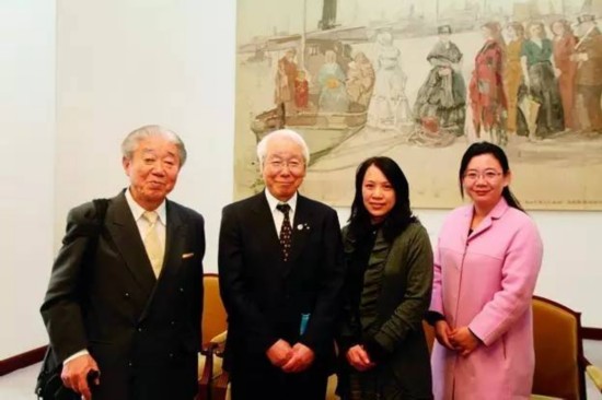 河南省中华文化促进会赴日友好访问促文化教育