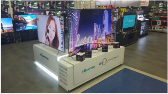 海信电视打败LG、三星 连续三个月夺澳洲销量