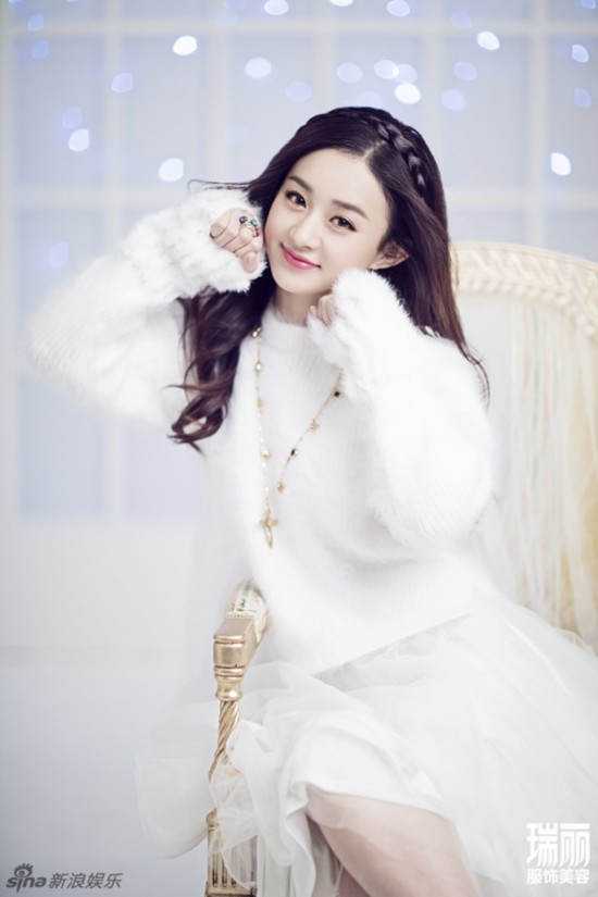 刘诗诗林心如赵丽颖 美美的鹅蛋脸女星(图)--河南频道
