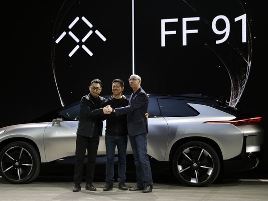 法拉第未来首款量产车FF91于CES亮相