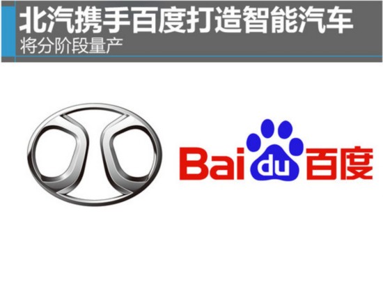 北汽携百度发智能车战略 将分阶段量产-图1