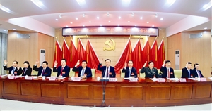 中共梧州市委十三届三次全体会议召开
