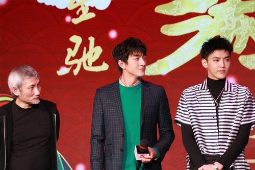 林更新徐克再续前缘 四度合作默契十足