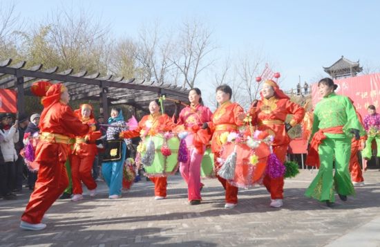 淮安洪泽老子山举办龟山乡村民俗旅游文化节