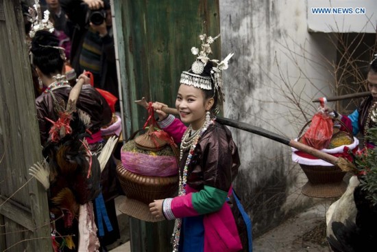 #CHINA-GUIZHOU-DONG PEOPLE-TRADITION (CN)