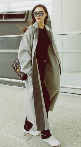 当唐嫣穿上平底鞋之后,霍建华李易峰都害怕了