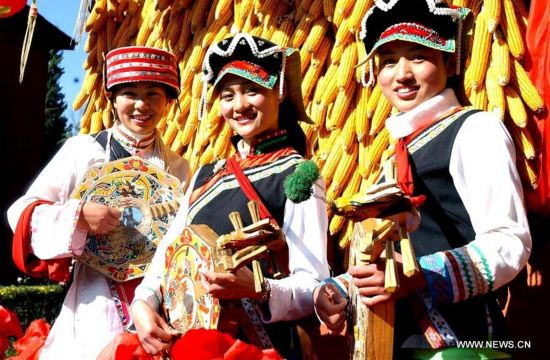 People across the country celebrate the festival in various forms, wishing for good luck and happiness.