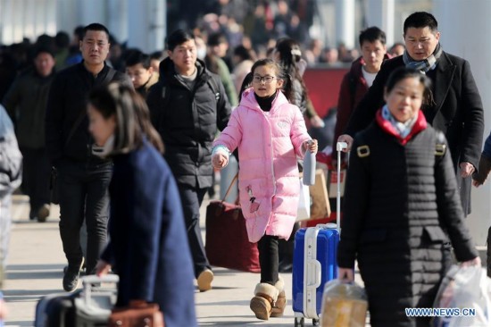#CHINA-SPRING FESTIVAL-TRAVEL RUSH (CN) 