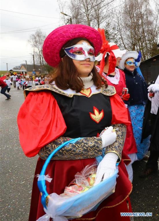 BELGIUM-EMINES-DRAGON CARNIVAL