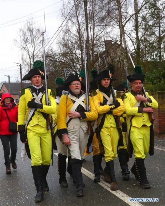 BELGIUM-EMINES-DRAGON CARNIVAL