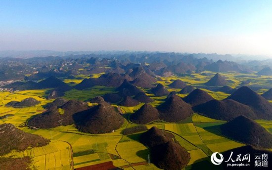 世界最大自然天成花园 场面震撼