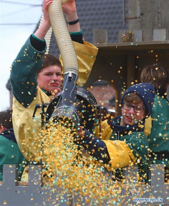 BELGIUM-EMINES-DRAGON CARNIVAL