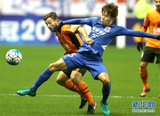 亚冠:上海绿地申花无缘小组赛(比赛集锦)--人民