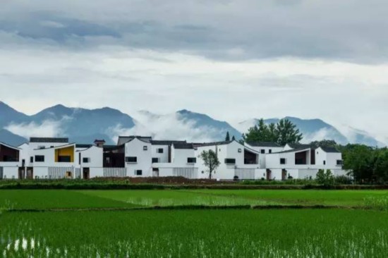 最美农村回迁房 走红 春节期间成旅游景点