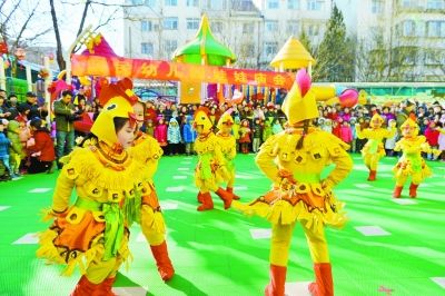 东城区崇文回民幼儿园第十届娃娃庙会开街