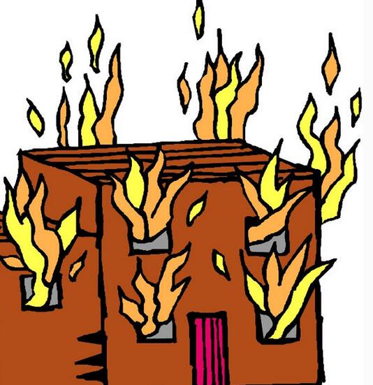 烧烤店中午突发火灾 价值10余万元音响设备烧