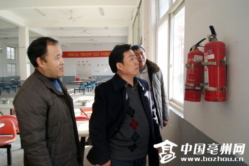 谯城区教育局开展春季开学工作检查活动