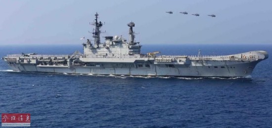 印海军舰载机弃国货:光辉从航母起飞带不了武