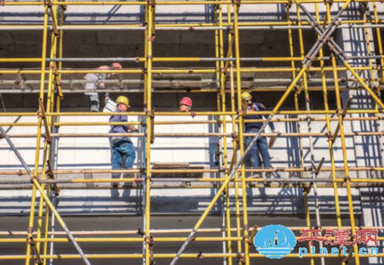 福师大平潭附中安全软瓷点亮外墙 项目装修进