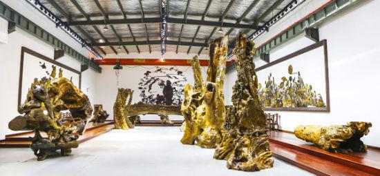 藝術館部分內景。(胡昌龍 攝)