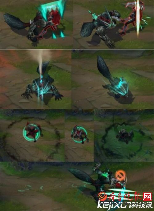 2017LOL狼人重做后皮肤大尾巴太壮观 有特效