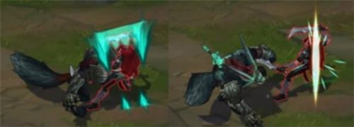 2017LOL狼人重做后皮肤大尾巴太壮观 有特效