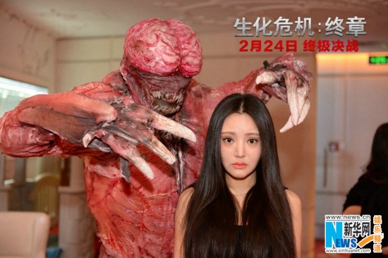 《生化危机:终章》首映 首日预售票房追平《美