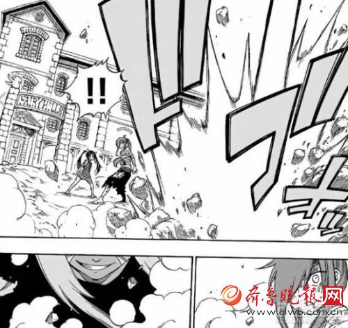 《妖精的尾巴》漫画第522、523话图解 格雷得知杰尔夫的最终目的 温蒂、艾露莎遭遇阿库诺洛基亚怎么办？