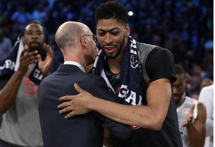 NBA浓眉夺全明星mvp 安东尼·戴维斯全场刷