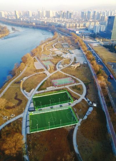 兰州市黄河风情线将再添一座休闲健身公园(图