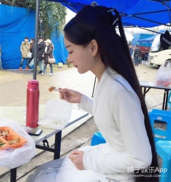 杨幂《三生三世》背替曝光，迄今为止跟本人最像！