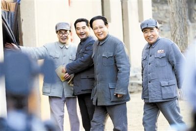 革命历史题材电视剧《换了人间》在西柏坡开机