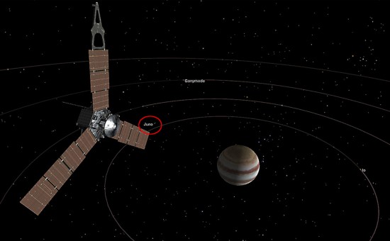 木星南极高清画面曝光“朱诺”号长留错误轨道