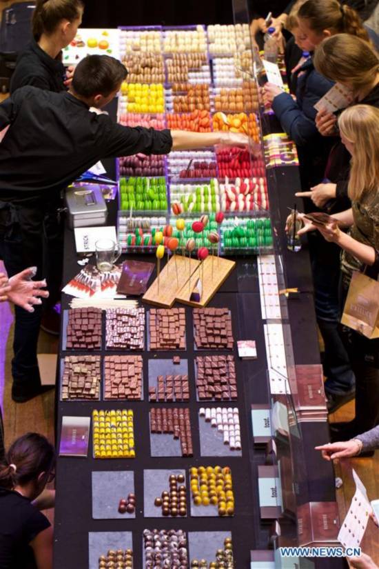 NETHERLANDS-AMSTERDAM-CHOCOLATE FESTIVAL