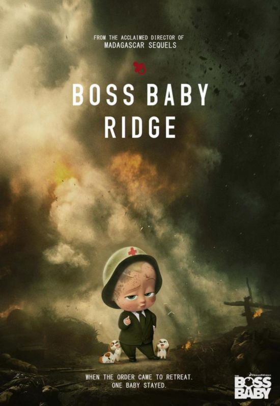 《The Boss Baby》高能粉丝恶搞奥斯卡热门大片
