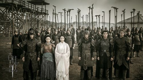 《朝歌》李一桐男装英姿飒爽 张哲瀚演姬发 米热深情演绎武庚 吴谨言诠释妲己