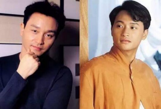 两人确实有几分相似,陈志朋还在舞台剧中扮演