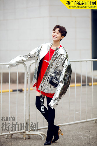 Oversize!腿爷焦俊艳的廓形防身好带感