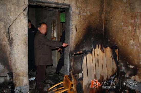 吉首一男子酒后在自家纵火 被依法刑拘